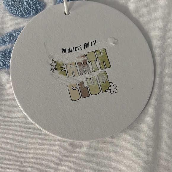 Princess Polly Organic Cotton Take Care Baby Tee Sz 0. - Picture 5 of 10